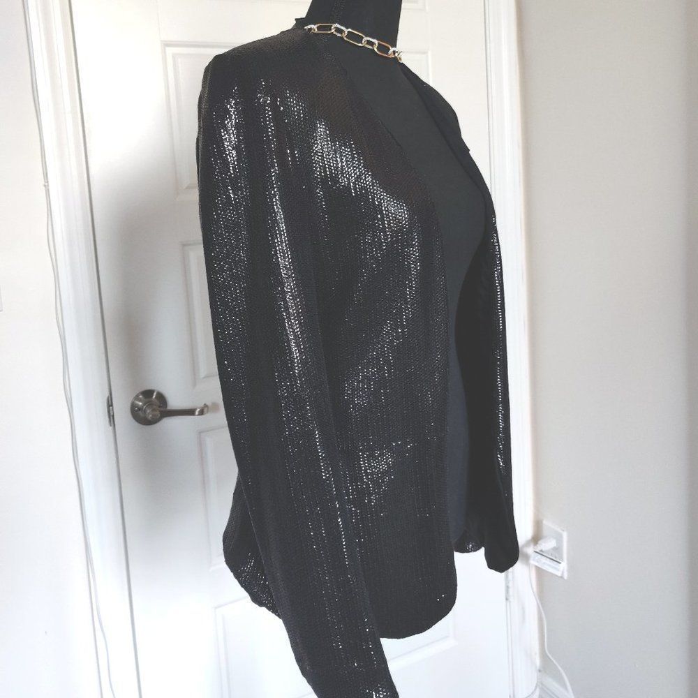 Cycle Black Sequin Jacket - image 2
